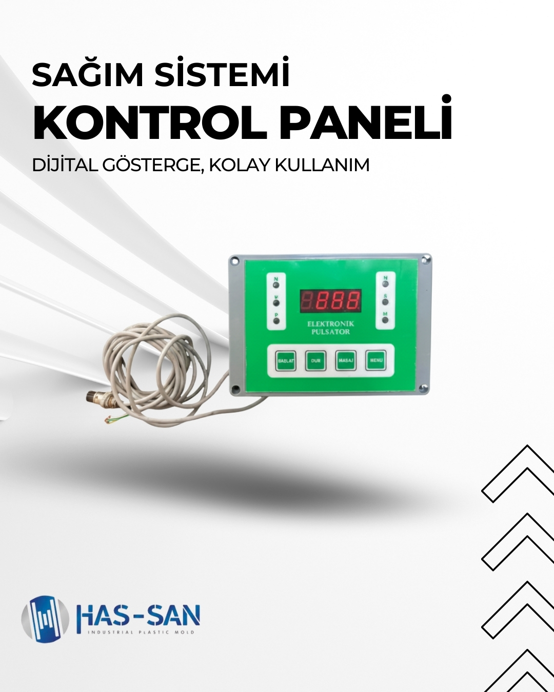 Sağım Sistemi Kontrol Paneli